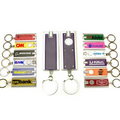 Mini Flash Light with Super Bright LED & Swivel Key Chain (Purple)